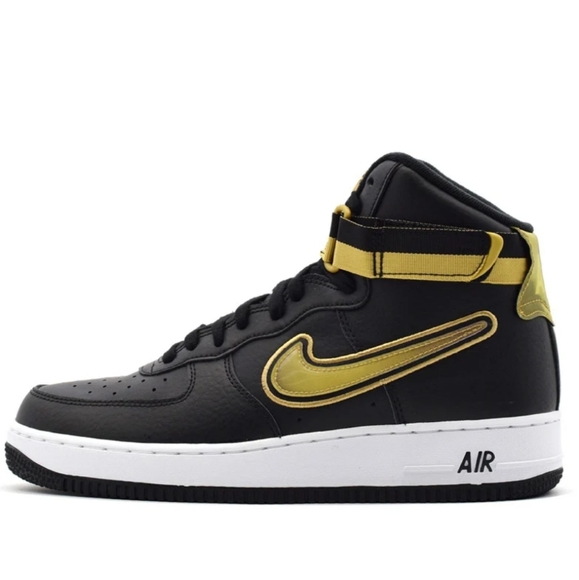 Nike Air Force 1 High 07 LV8 Black & Gold